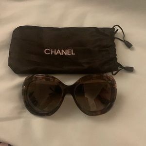 Chanel Designer Women's Butterfly Sunglasses CH 5323 - C1521/59 Brown